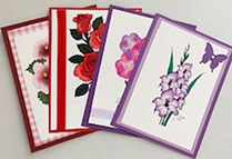 Pretty Penny Designs Floral Note Card Set