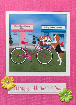 Pretty Penny Designs Mom and Pups Mother's Day