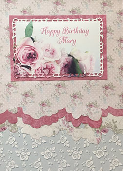 Pretty Penny Designs Vintage Birthday Card