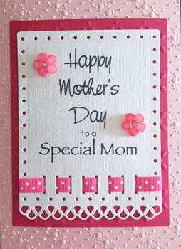 Pretty Penny Designs Pink Dot Mother's Day
