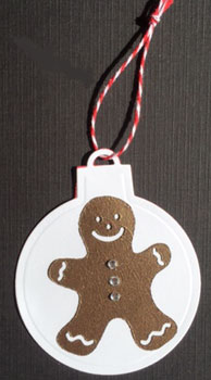 Pretty Penny Designs Gingerbread Gift Tag
