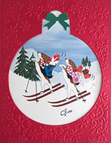 Pretty Penny Designs Downhill Christmas